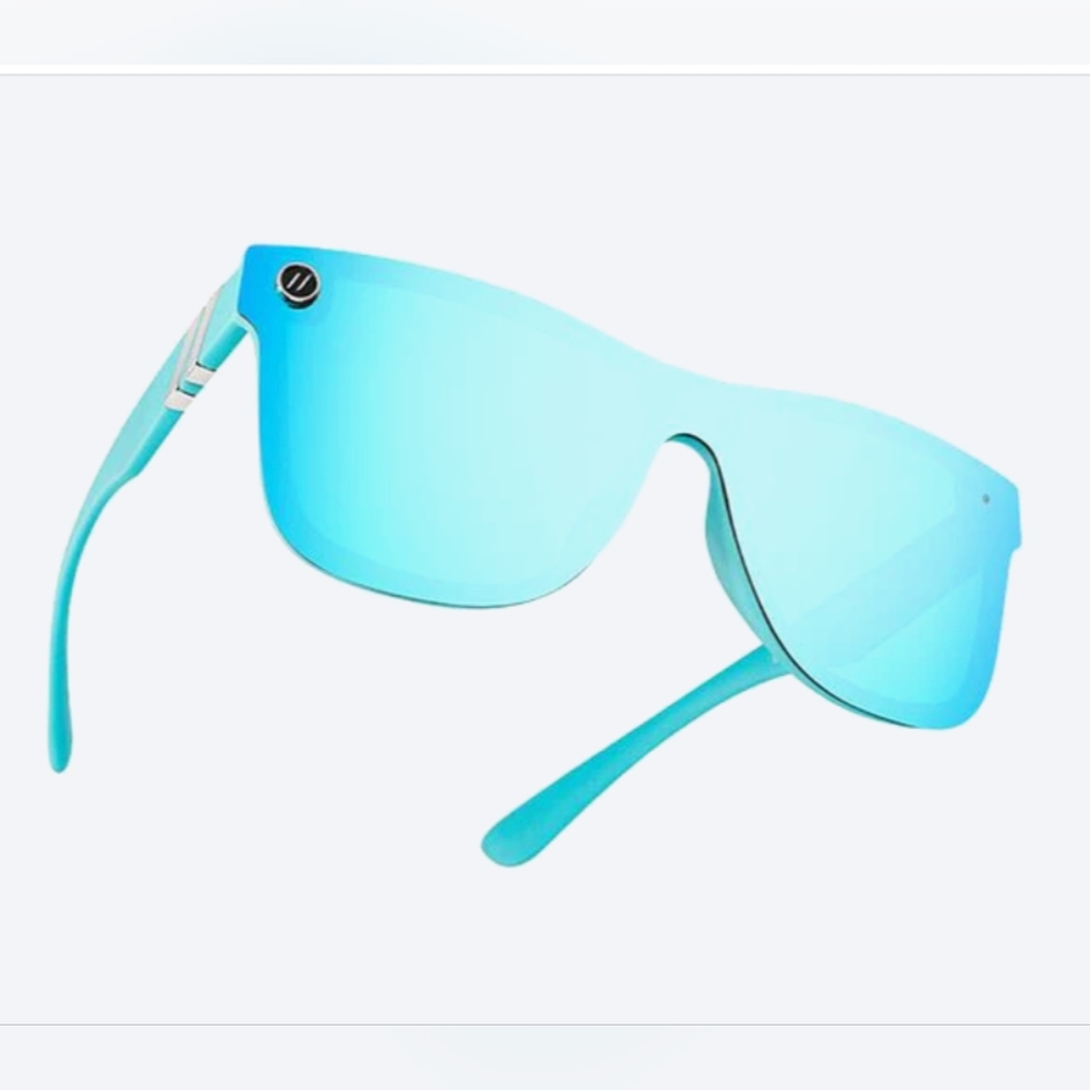 Blenders Eyewear Blue Phoenix Frameless Polarized Blu… Gem